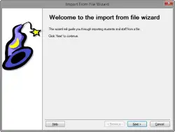 Import Wizard