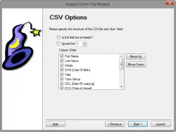 Import Wizard